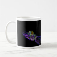 Neon-Pop-Art glückliche Morgenkaffee-Tasse!