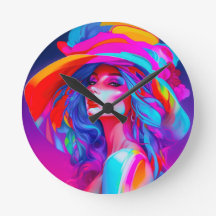 Neon Pop Art Portrait