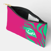 Neon Pop Art Zebrata Bag