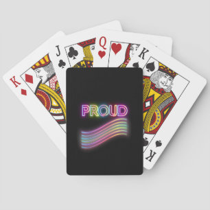 Neon Proud Spielkarten