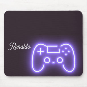 NEON PS4-Handle-individuelle Name Mousepad