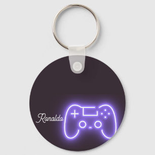 NEON PS4-Handle-individuelle Name Schlüsselanhänger