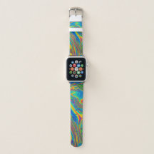 Neon Psychedelic Apple Watch Band