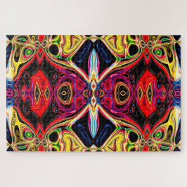 Neon Psychedelic Jigsaw Puzzle 2