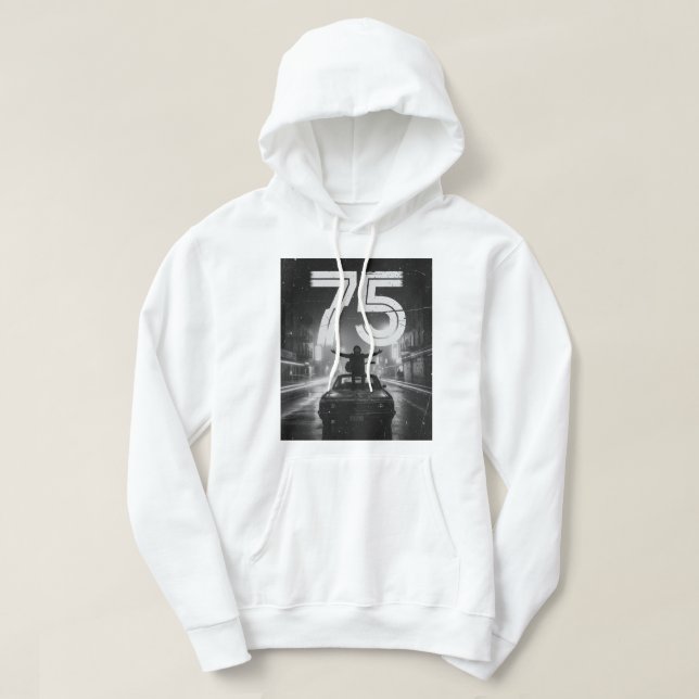 Neon Rebellion 75 Hoodie (Design vorne)