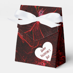 Neon Red Violas Geschenkschachtel