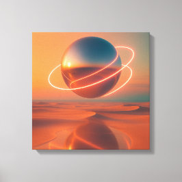 Neon-Reliquie Leinwanddruck