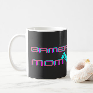 Neon-Retro-Gamer-Mama Kaffeetasse