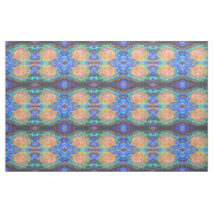 Neon Retro Geometric Horizontal Stripe Mosaik Stoff