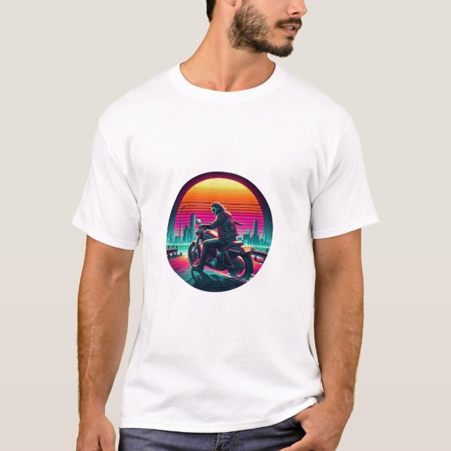 Neon Rider T-Shirt (Vorderseite)