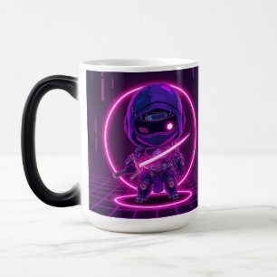 Neon Robotic Ninja Verwandlungstasse