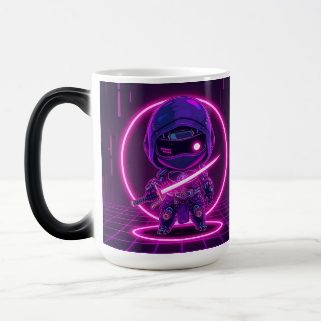 Neon Robotic Ninja Verwandlungstasse (Links)