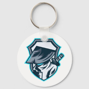Neon Ronin: Shadow Blade Crest Schlüsselanhänger