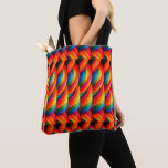 Neon Rope Tote<br><div class="desc">I was playing with the new design tools here on Zazzle, 
and took some of my AI photos and created this unique
design. I hope it is enjoyed by all who see it. 
Use this great bag for shopping,  tablets,  school books,  or beach
towels.
Cheers! Angestelle Gifts @ Zazzle~</div>