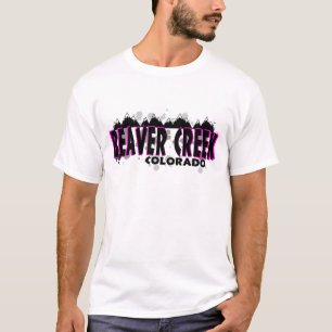 Neon rosa Grunge Beaver Creek Colorado Tshirt