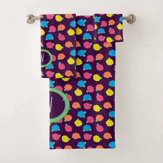 Neon Rose Handtuch Set (Insitu)