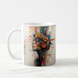 NEON ROSE KAFFEETASSE
