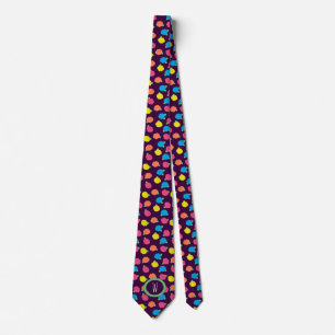 Neon Rose Männer-Neck-Tie Krawatte