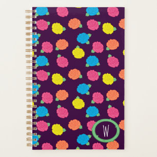 Neon Rose Pocket Planner Planer
