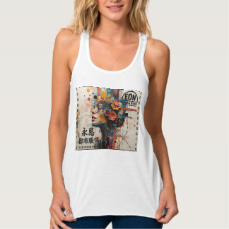 NEON ROSE TANK TOP