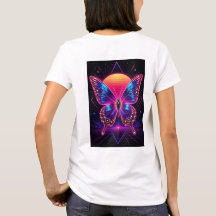 Neon-Schmetterling-Synthwave-Sonnenuntergang-Kunst