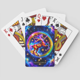 Neon-Schütze-Spielkarten Spielkarten