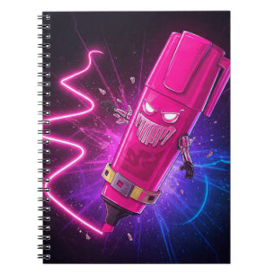 Neon Scribbler Notizblock