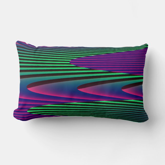 Neon Seas Pillow Lendenkissen (Vorderseite)