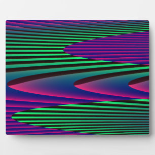 Neon Seas Plaque Fotoplatte