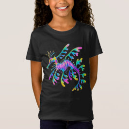 Neon-Seedrache – Surreale Ozeankunst T-Shirt