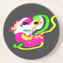 Neon-Seepferdchen-Felsen