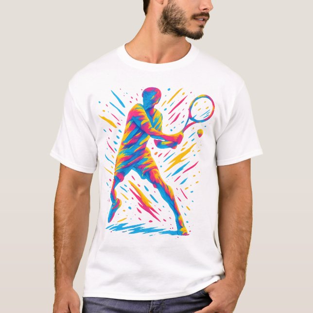 Neon Serve T-Shirt (Vorderseite)