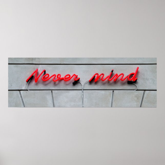 Neon Sign Poster (Vorne)