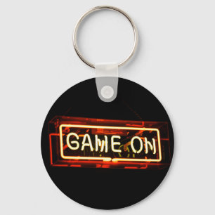 Neon Sign Sports Gaming Gamer Schlüsselanhänger