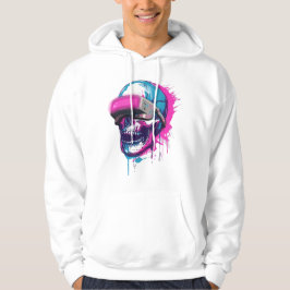 Neon Skull Vision Hoodie