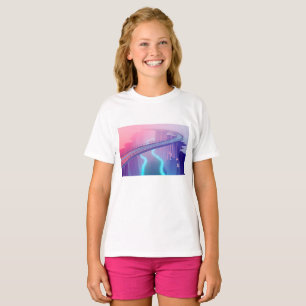 Neon Skybridge Dreamscape T-Shirt