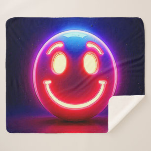 Neon Smile: Happy Glow Sherpadecke
