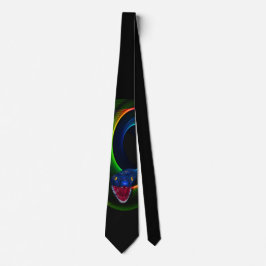 Neon Snake Neck Tie Krawatte