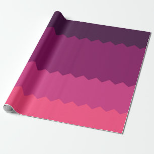 Neon-Sonnenuntergangs-Muster Geschenkpapier