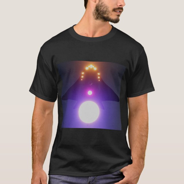 Neon Spacecraft Shirt (Vorderseite)