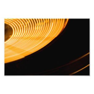Neon Spin Fotodruck