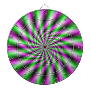 Neon Spinning Wheel Dartboard Dartscheibe