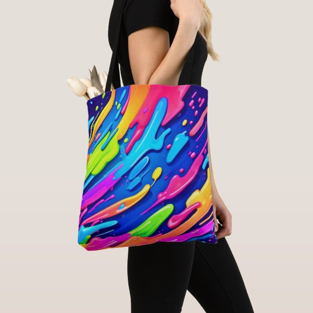 Neon Splash Abstrakt Art Magic (Von Nahem)