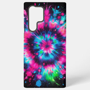 Neon Splash Krawatte Dye Vibes Samsung Galaxy Hülle
