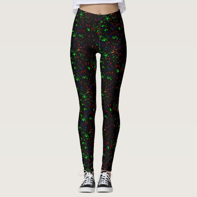 Neon Sprinkles Leggings (Vorderseite)