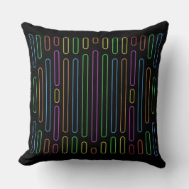 Neon Squircles Kissen