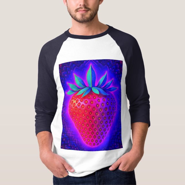 NEON STRAWBERRY T-Shirt (Vorderseite)