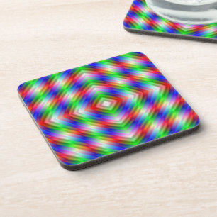 Neon Stripes Coasters Untersetzer