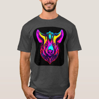 Neon Style Color Electro Rave Party lustig T-Shirt