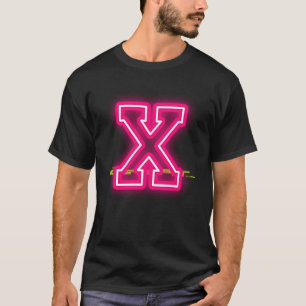 Neon Style Roman Numeral "X" Vibes T-Shirt! T-Shirt